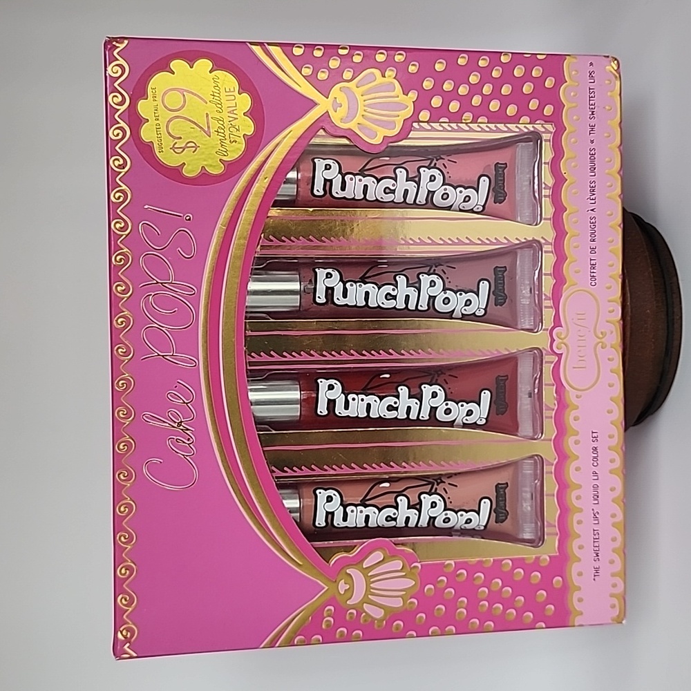 Benefit Cake Pops The Sweetest Lips Liquid Lip Color Set  ▪︎No Longer Sold▪︎
